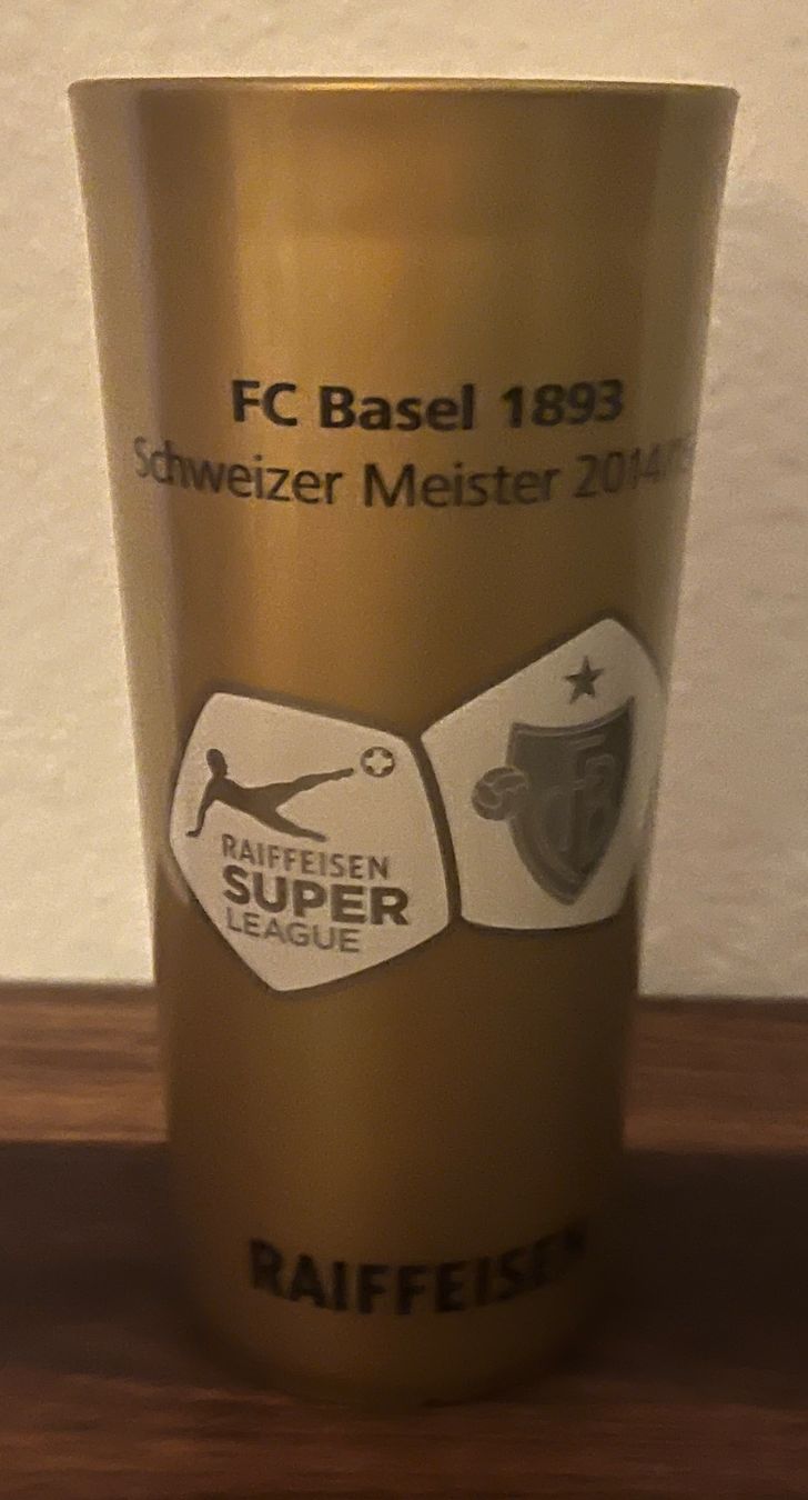 Tassen: FC Basel Meisterbecher 2014/2015 – Gebraucht aus Emmenbrücke von Herzog07