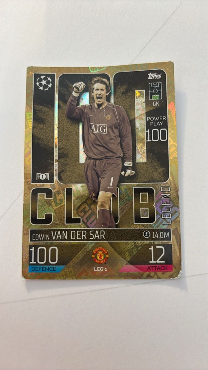 Topps Cartes à collectionner: Carte Collection Topps Edwin Van Der Sar LEGEND – D'occasion à La Chaux-de-Fonds par Neb.2682
