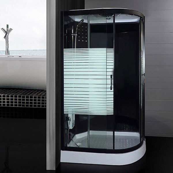 Docce: 7744 - LED Duschkabine BLACK ROCK 120x80 Dusche rechts – Nuovo e nell'imballaggio originale da Wallenwil venduto da toesstal-vertrieb 5