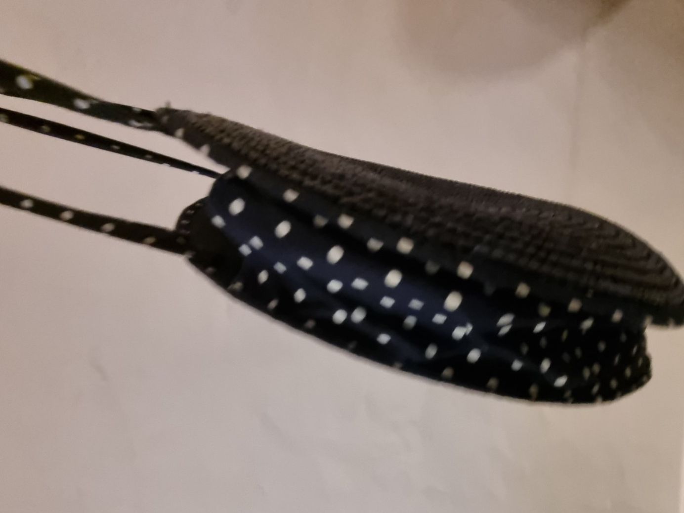 Boohoo Borse da donna: Tasche Handarbeit , dunkelblau rund – Nuovo (secondo la descrizione) da Geroldswil venduto da Agapanthus22 3