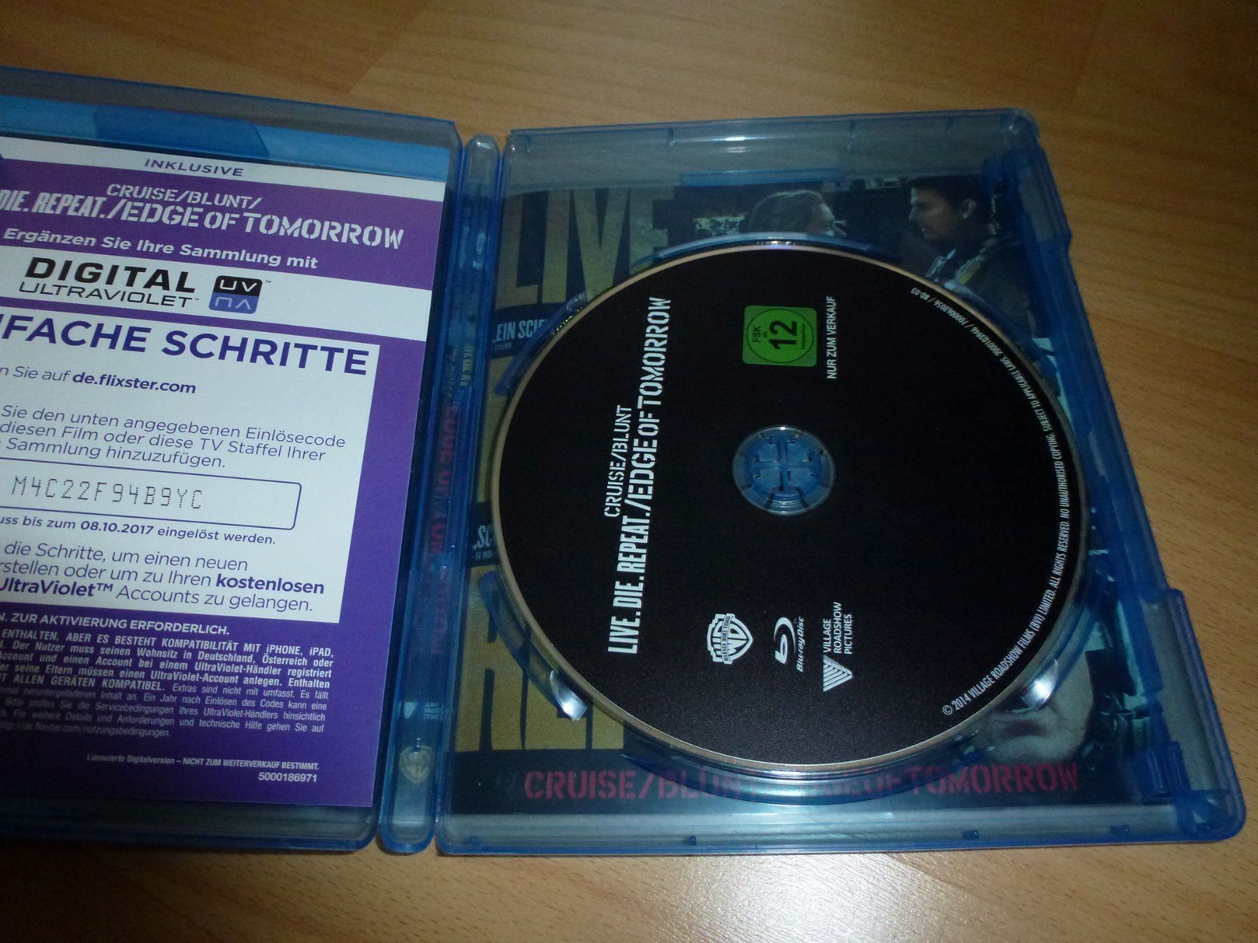 Tutti i DVDs: Live Die Repeat BLU-RAY – Usato da Olten venduto da Disc-Verkauf 1
