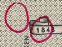 18.4.01.a RF-Y über der 8 v. 1843 Brief, Lokalrayon, 3.12.43