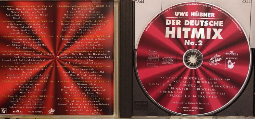 Der Deutsche Hitmix No. 2 | Kaufen Auf Ricardo