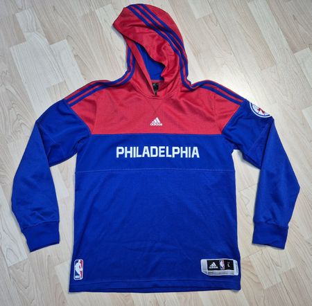 Adidas 14/15 NBA Philadelphia 76ers Hoodie Gr. L