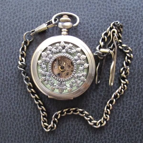 Orologi: Taschenuhr im Victorian Steampunk Style – Nuovo (secondo la descrizione) da Schwanden GL venduto da UHRKNALL