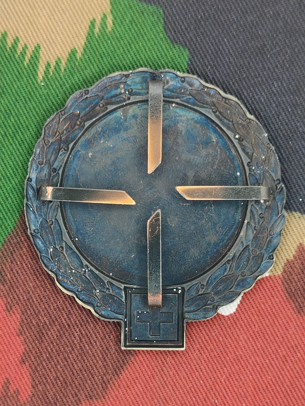 Schweizer Armee Placchette & Badge: Béretemblem Flab Schulen Payerne – Usato da Bauma venduto da SwissMilitaria 1