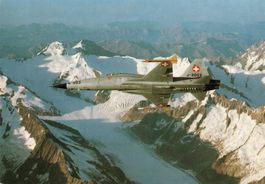 TIGER II F-5E - über dem Gr.Aletschgletscher