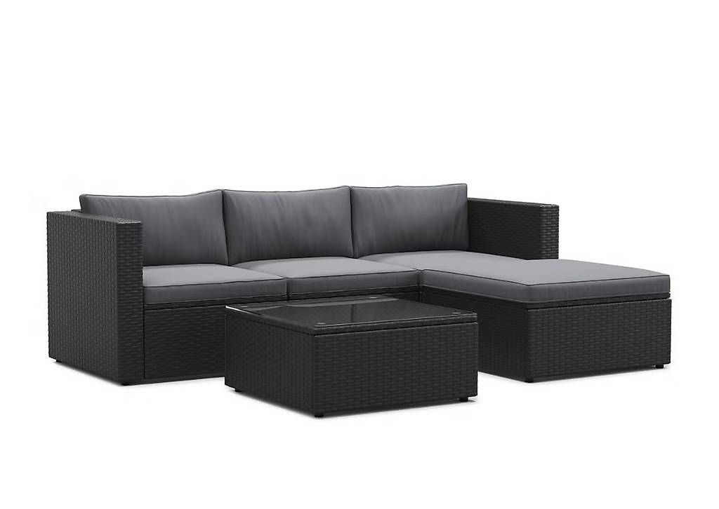 Divani: Rattan Lounge mit Abdeckung – Usato da Schliern b. Köniz venduto da Miggu1112