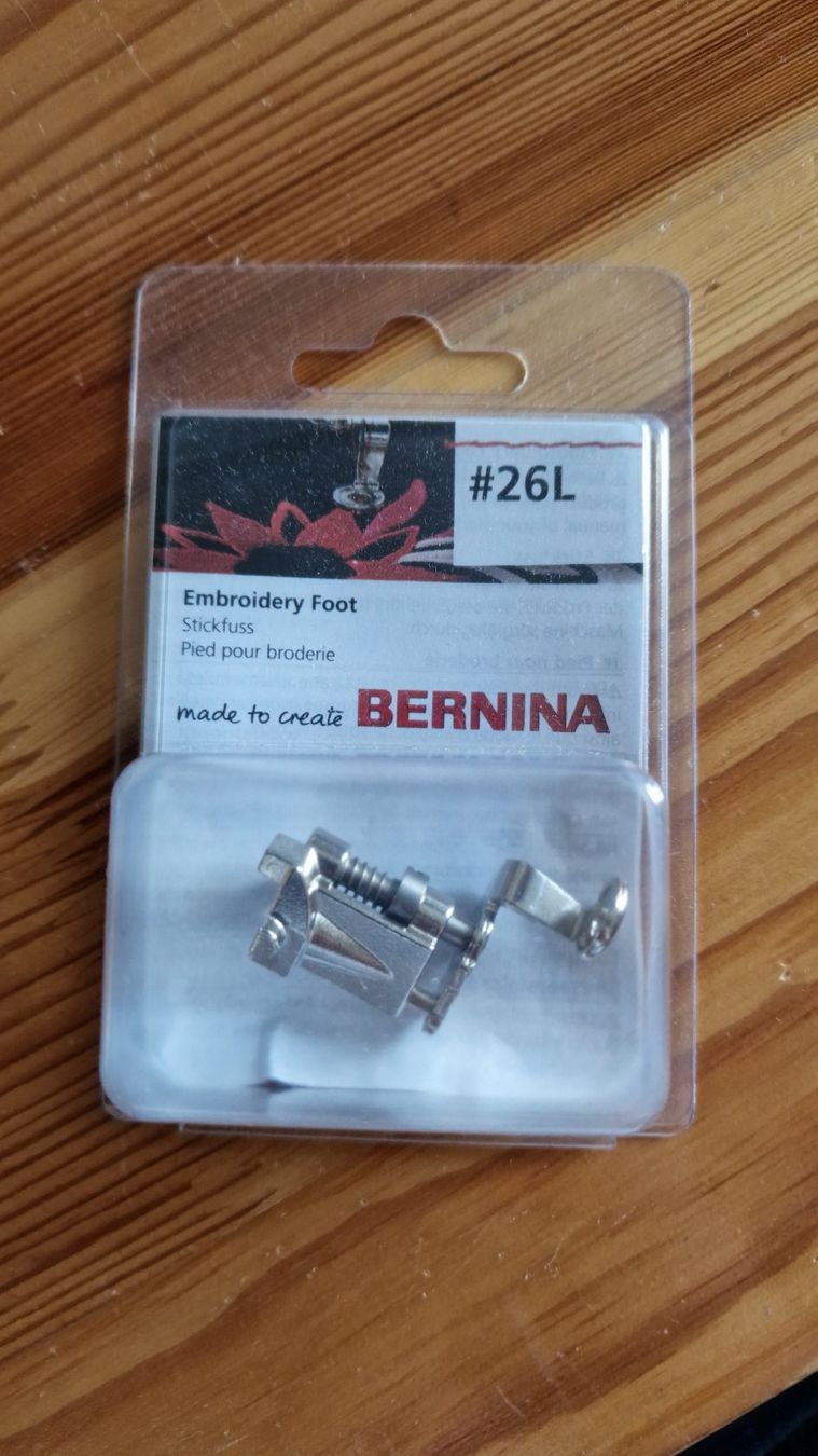 Bernina Macchine da cucire: Orinigal Bernina Stickfuss 26L – Usato da Landschlacht venduto da Bluemehaex