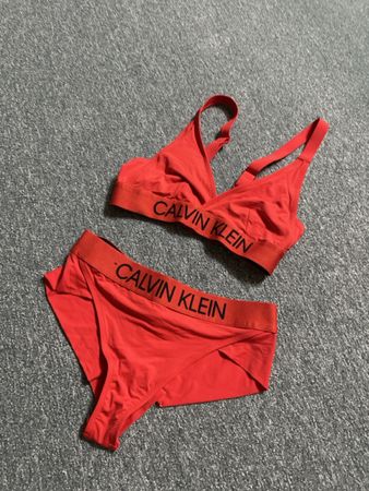 Calvin Klein  Rot  Bikini Gr S