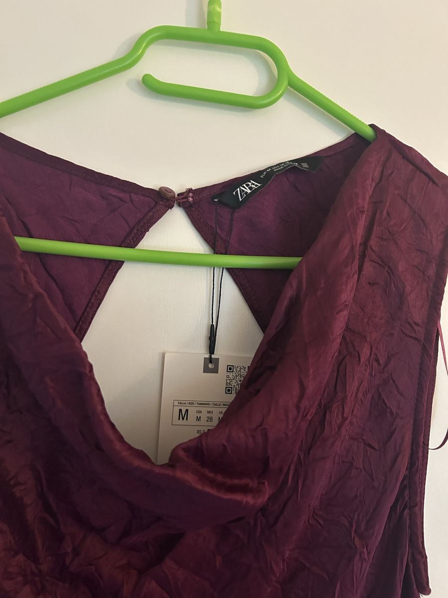 Zara Robes: Robe longue violet  – Neuf avec emballage d'origine à Neuchâtel par EllenB 2