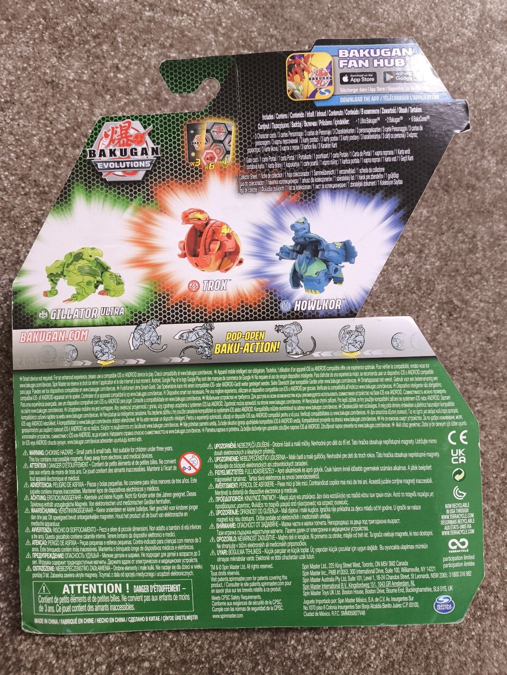 Giocattoli: Bakugan Evolutions Gillator Ultra Starter Pack - Neu / OVP – Nuovo e nell'imballaggio originale da Muri AG venduto da Kramsi 3