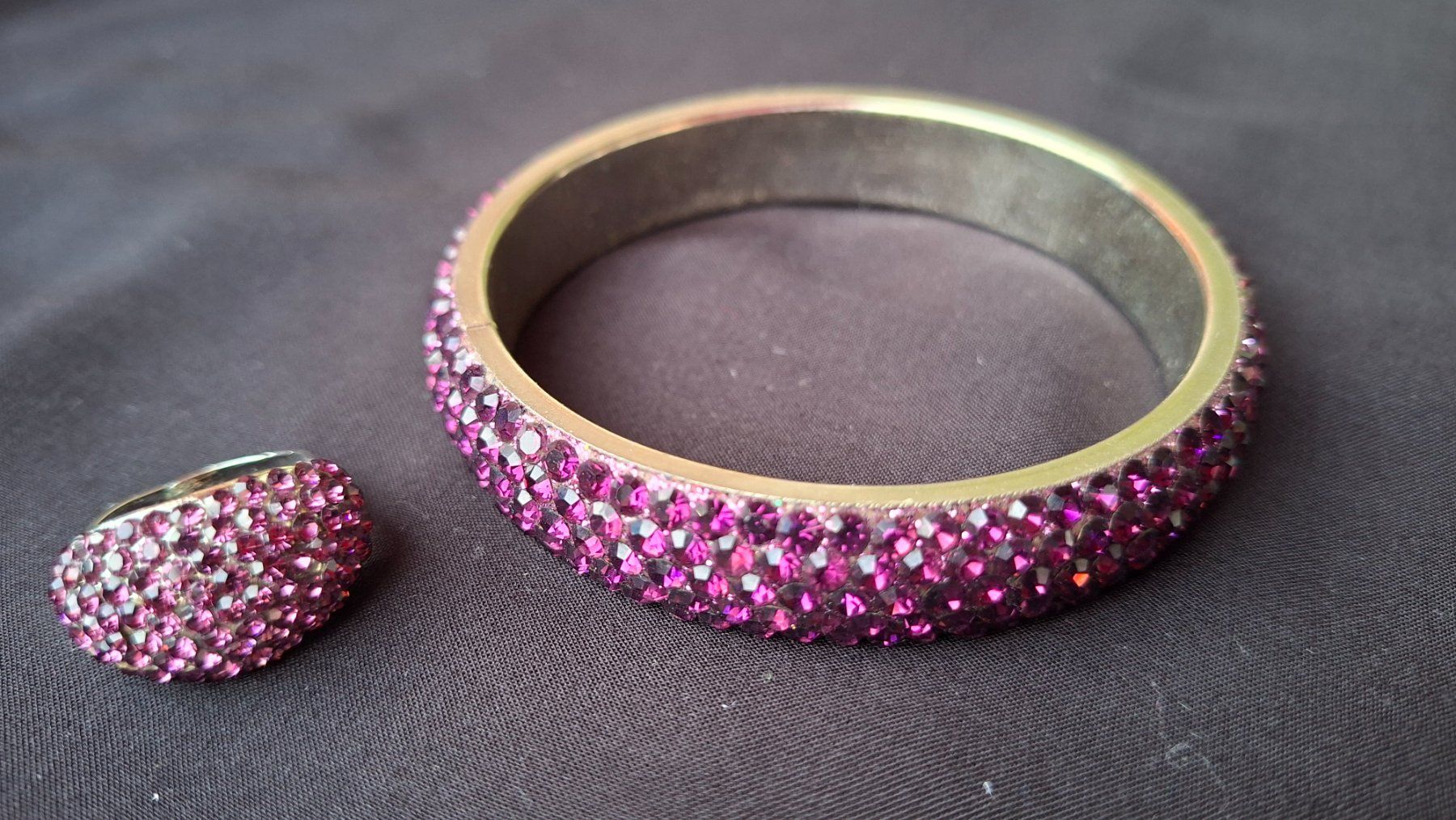 Sonstiger Schmuck: Armreif und Fingerring violet – Neu (gemäss Beschreibung) aus Niederweningen von dan_s2nx 1