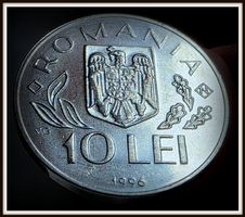 RUMÄNIEN 10 LEI 1996 *SEHR RAR*