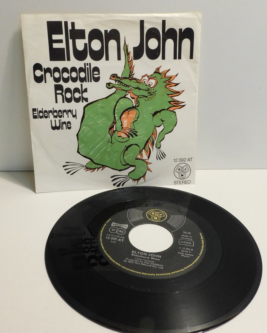 Schallplatten: Single Lp Elton John Crocodile Rock     Lp 1972 – Gebraucht aus Sursee von 76 3