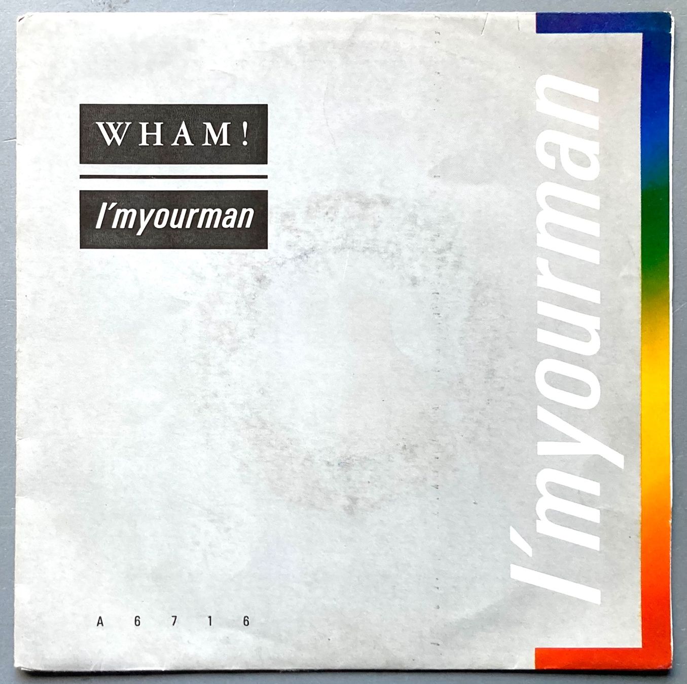 Schallplatten: WHAM! - I'M YOUR MAN – Gebraucht aus Poliez-Pittet von Newtown-Records