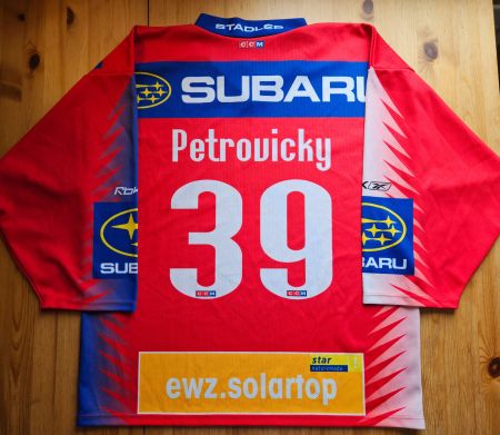 ZSC Lions Trikot #39 Petrovický Gr. XL NLA Eishockey Zürich