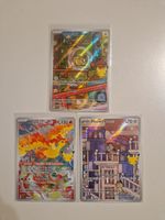 Pokémon 30th Moltres 130/128 Morpeko 135/128 e Meowth 141