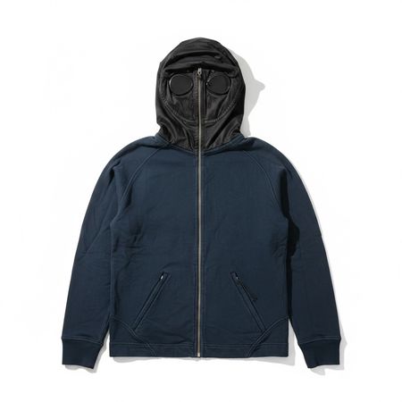Goggle jacket C.P. Company bleu marine et noir - L #8