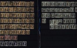 CH Slg. 17 Seiten im Album  und einige Blocks(K808)