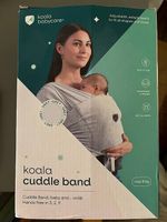 Koala Cuddle Band écharpe porte-bébé gris foncé