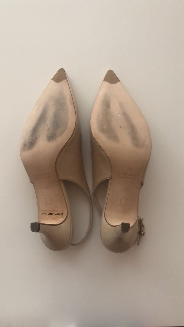 Kaiser Scarpe da donna: Peter Kaiser Pumps mit Sling Riemchen, Gr. 36, Beige – Nuovo (secondo la descrizione) da Bern venduto da bal_lbx9 4