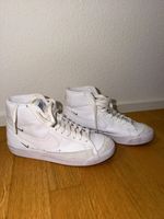 Nike Blazer Mid Grösse 39 weisse Leder Sneaker gebraucht