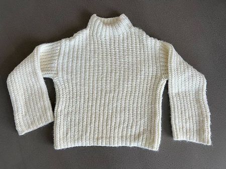 Pullover offwhite Gr. S Bershka
