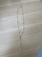 F 842 ) Halskette mit Kreuz Neu