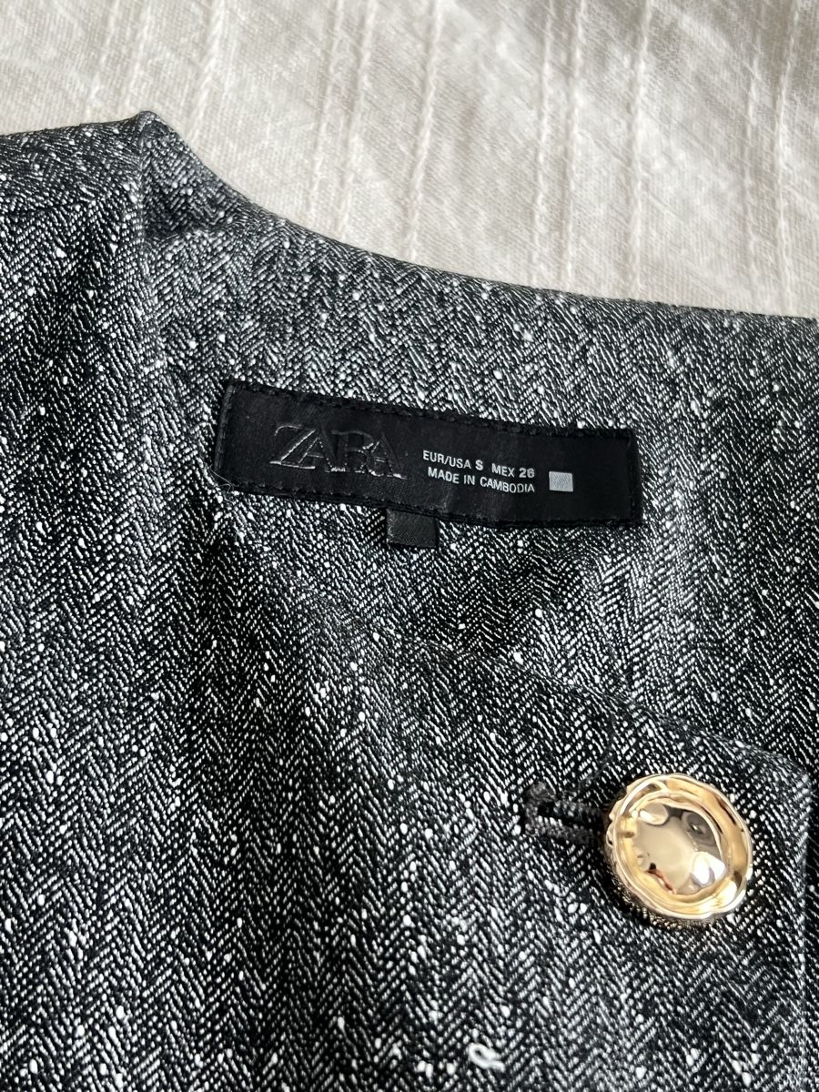 Zara Gilet & Giacche senza maniche: CHICE WESTE MIT GÜRTEL – Nuovo (secondo la descrizione) da Luzern venduto da sr.luzern 2
