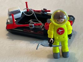 🤿 Playmobil 4910 Bateau Scaphandrier Set Complet Vintage