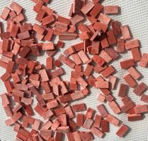 50 Mini Bricks 1:16 – Mattoncini realistici per modellismo
