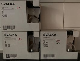 IKEA SVALKA 17 Weingläser 30cl Set gebraucht
