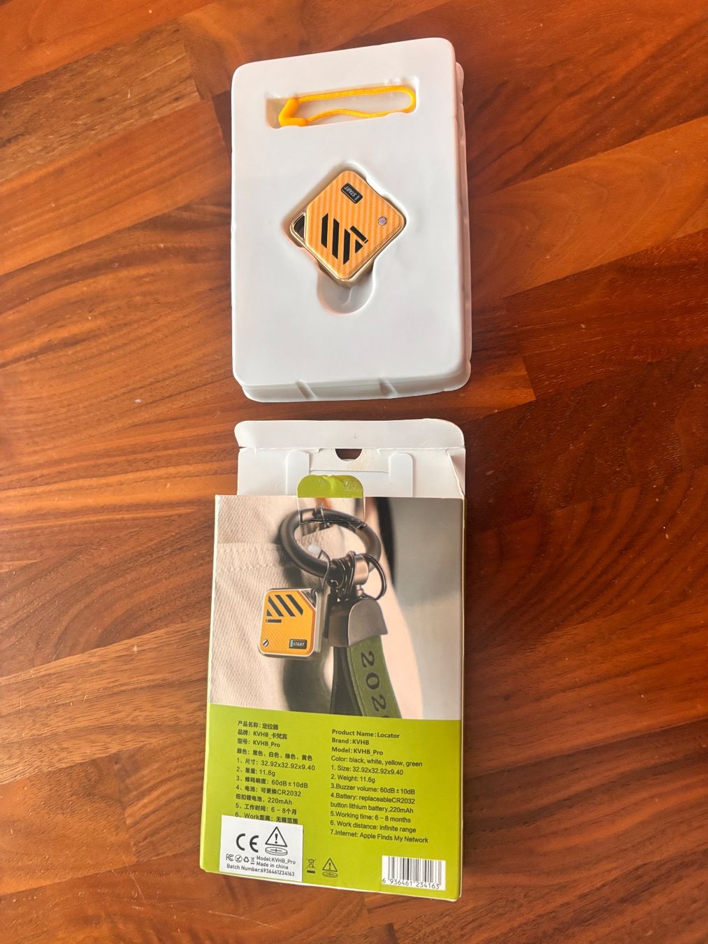 Misurare: Locator KVHB_Pro neu mit Apple Finder Tracker – Nuovo (secondo la descrizione) da Zürich venduto da engebrunau 4