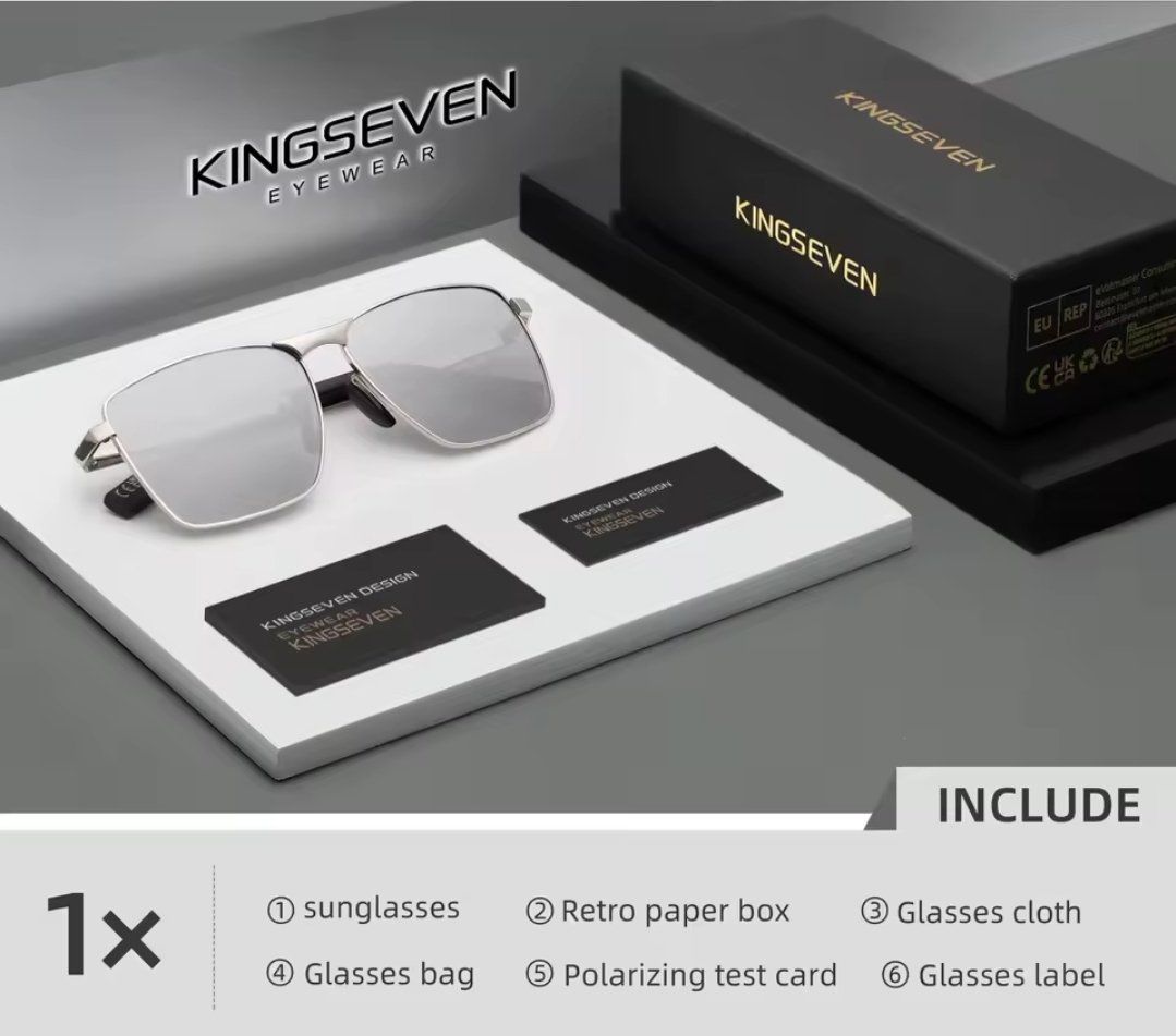 Brillen & Gläser: Herren Sonnenbrille Kingseven B – Neu und originalverpackt aus Suhr von sjay.Cv 2