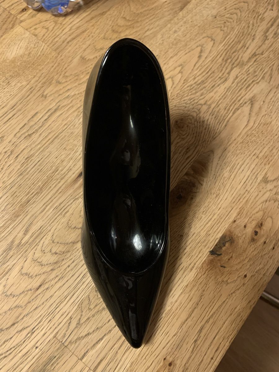 Skulpturen & Statuen: Schöner High Heels aus Glas – Gebraucht aus Flawil von Naphtali 5