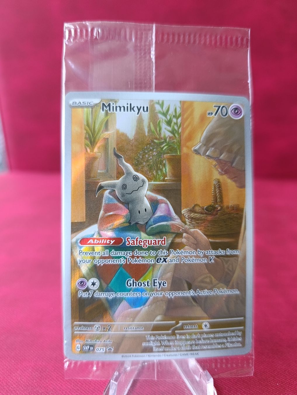 Pokémon Carte collezionabili: Carte Pokemon Mimikyu Promo 075 scellé  – Usato da Yverdon-les-Bains venduto da cashkiller 1