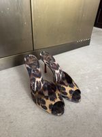 Christian Louboutin Damen Mules Leo-Print – Gr. 39.5