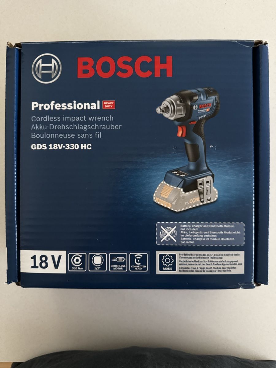 Bosch Trapani: BOSCH Professional GDS 18V-330 HC new – Nuovo e nell'imballaggio originale da Mettmenstetten venduto da Monolit333