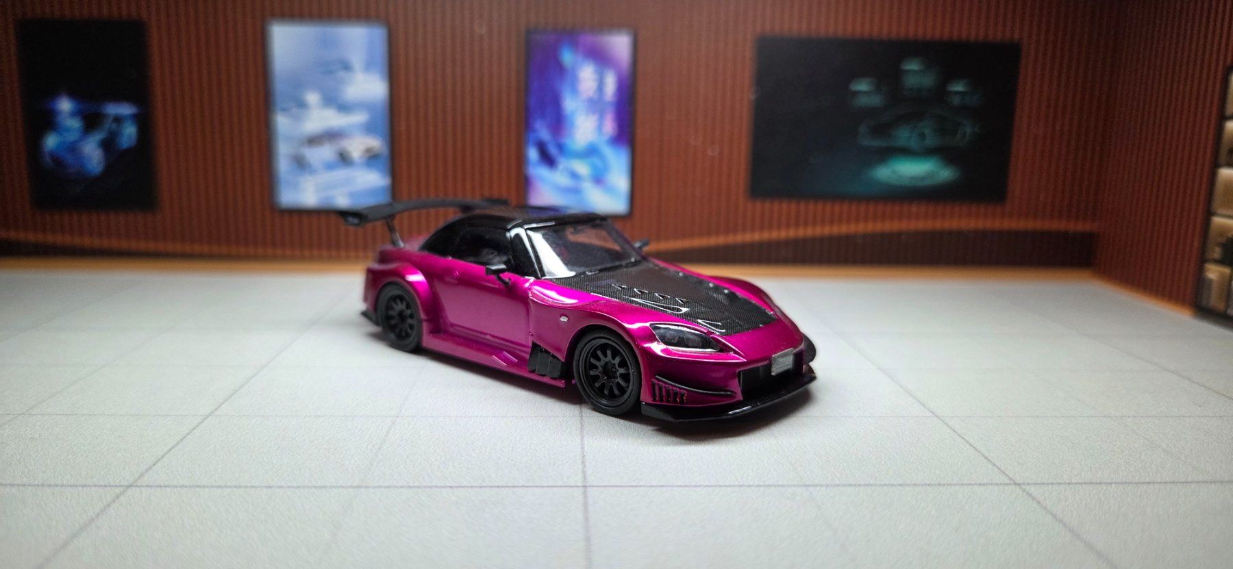 Honda Modellini d'auto: Miniature Honda S2000 Amuse 1/64 Onemodel – Nuovo e nell'imballaggio originale da Gland venduto da Lydan86