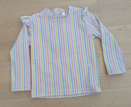 Bade T-Shirt gestreift Grösse 74/80 neu mit Etikett