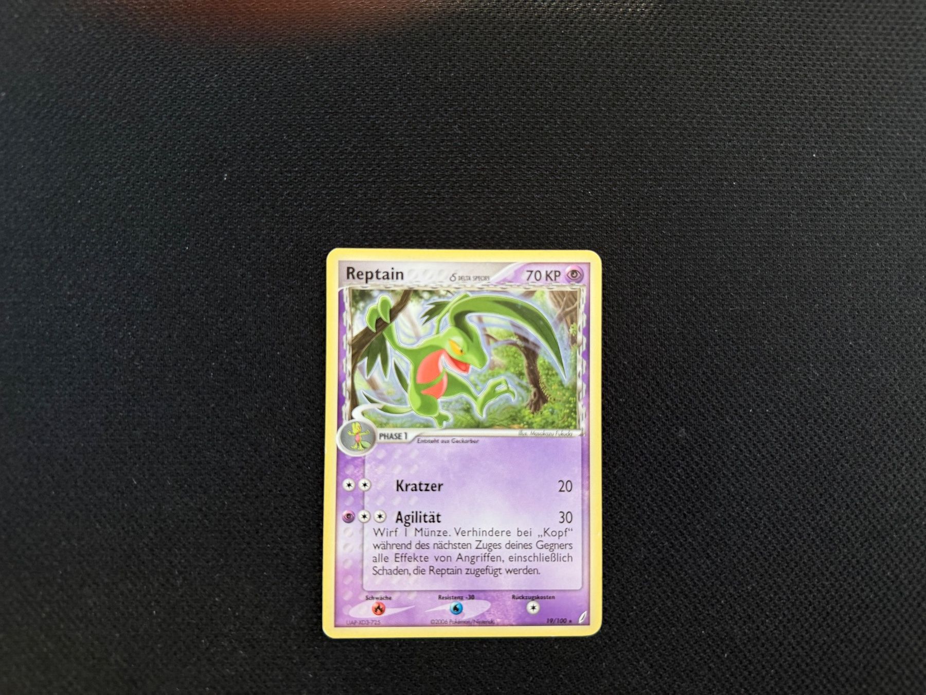 Pokémon Carte collezionabili: Reptain 19/100 – Usato da Zürich venduto da mountainwizard00