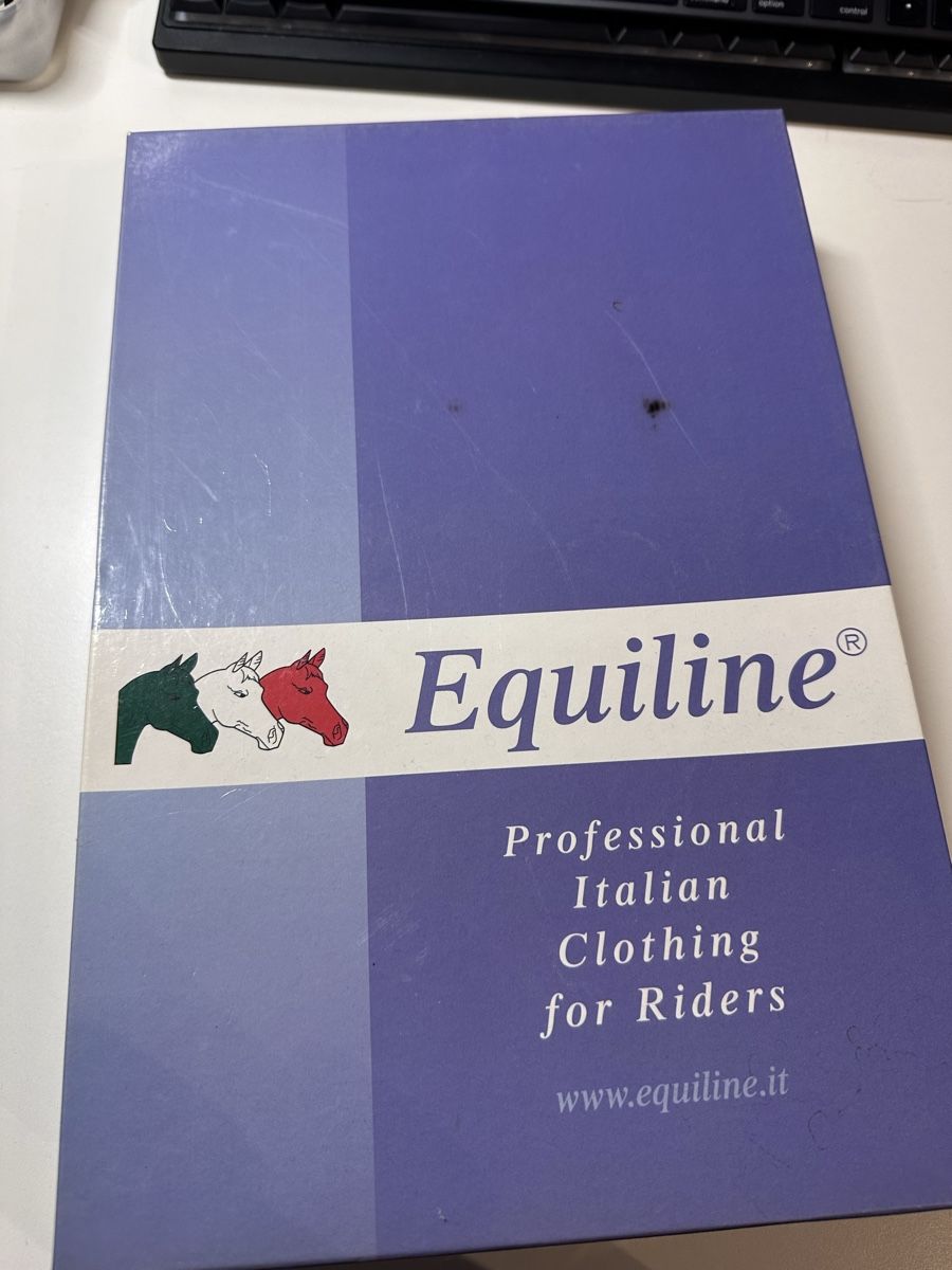 Camicette: Equiline chemise d'équitation rayée, taille 46 – Nuovo (secondo la descrizione) da Prangins venduto da red_shoelace 1