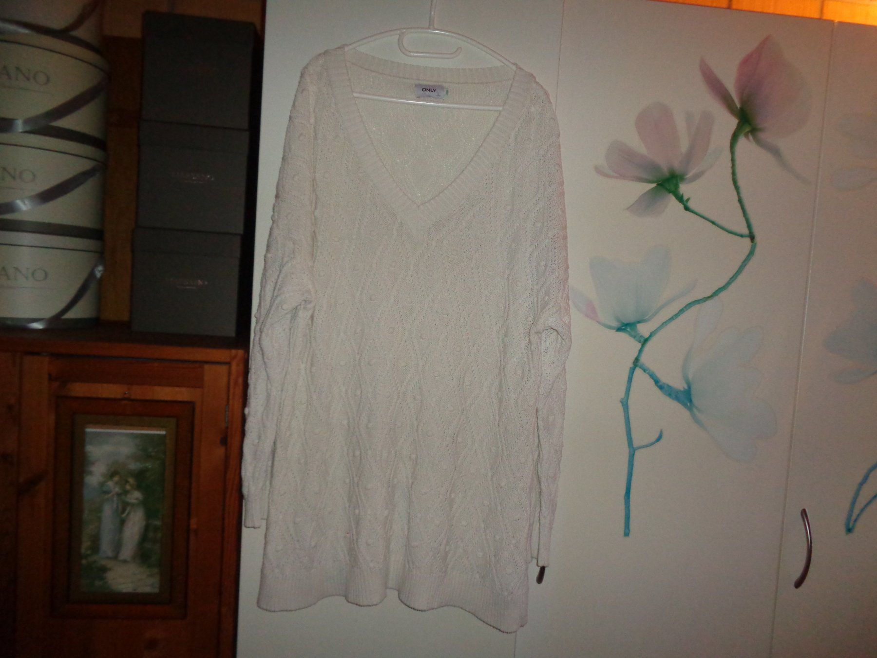 Only Maglioni & Felpe: *** Langer Pullover *** / mit Knölleli / ONLY / Baumwolle – Usato da Othmarsingen venduto da Leuchtturmlady