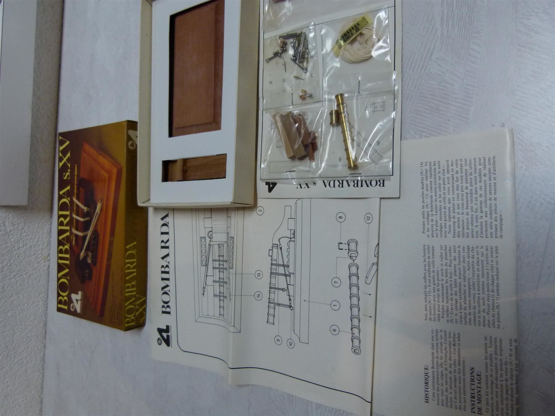 Modellbausätze & Standmodelle: BOMBARDA siglo XV 1:50 – Neu (gemäss Beschreibung) aus Uerkheim von Justi.y 4