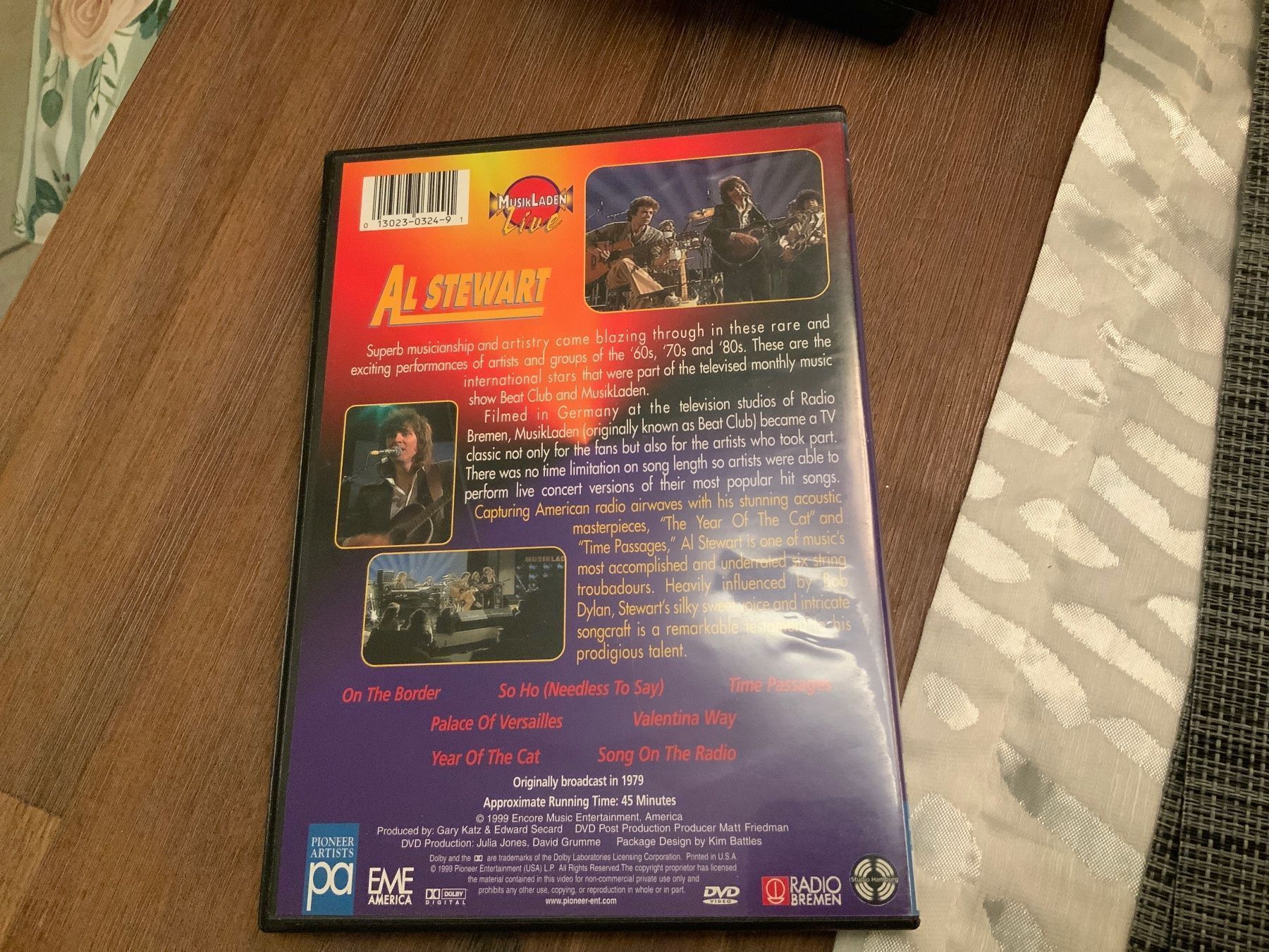 Tutti i DVDs: Al Stewart, DVD – Usato da Uster venduto da Macita56 1