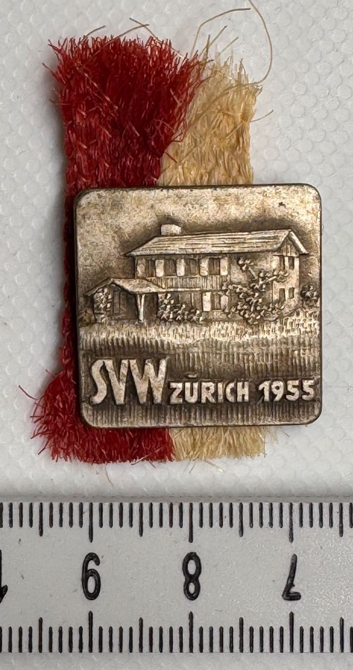Placchette & Badge: Abzeichen, "SVW ZÜRICH 1955" – Usato da Andwil SG venduto da Ariisa1234 2