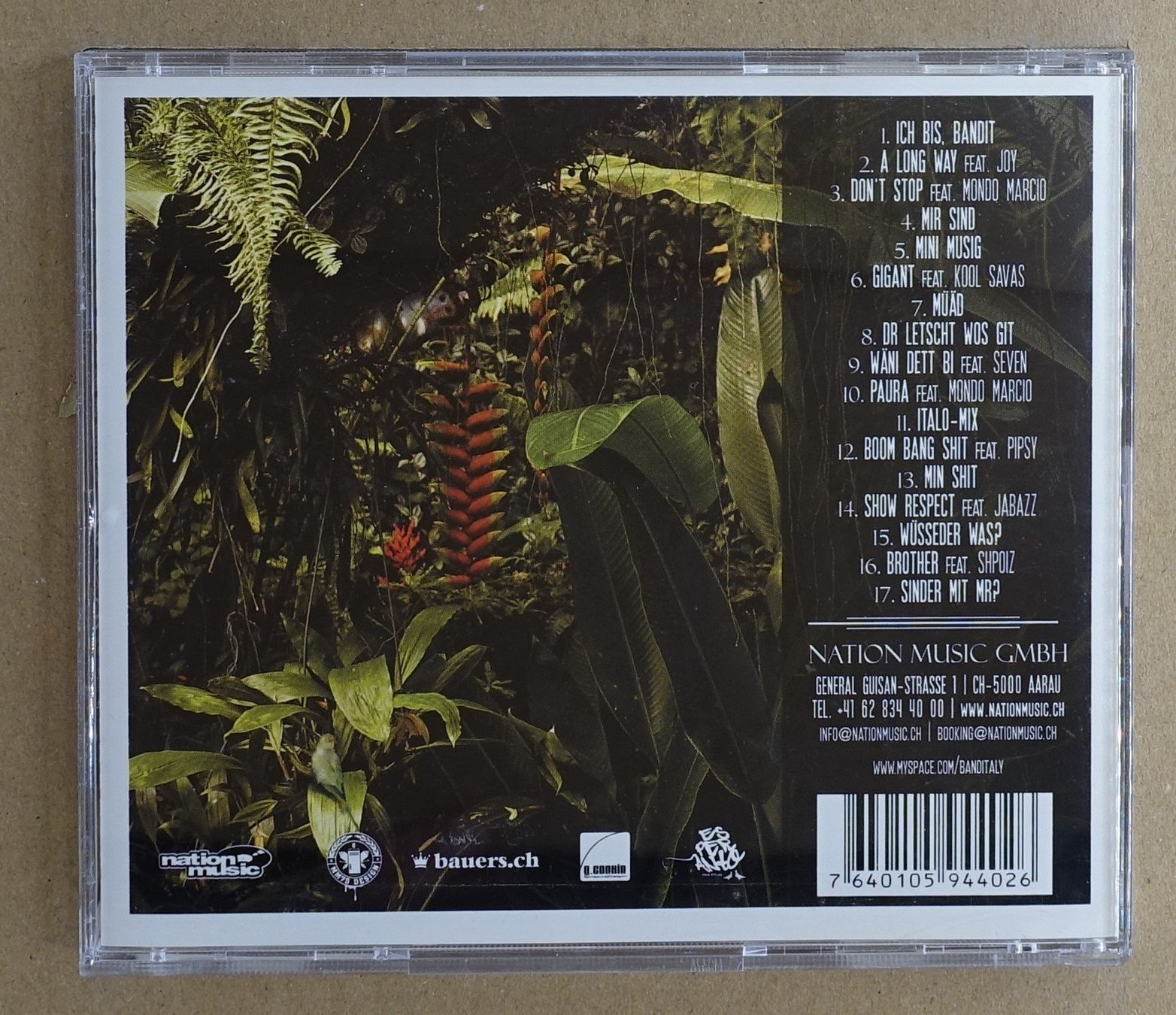 CD: Bandit – Dr Letscht wos git - Schweiz (Glarus) - D18 – Usato da Sessa venduto da discoverymedia 1