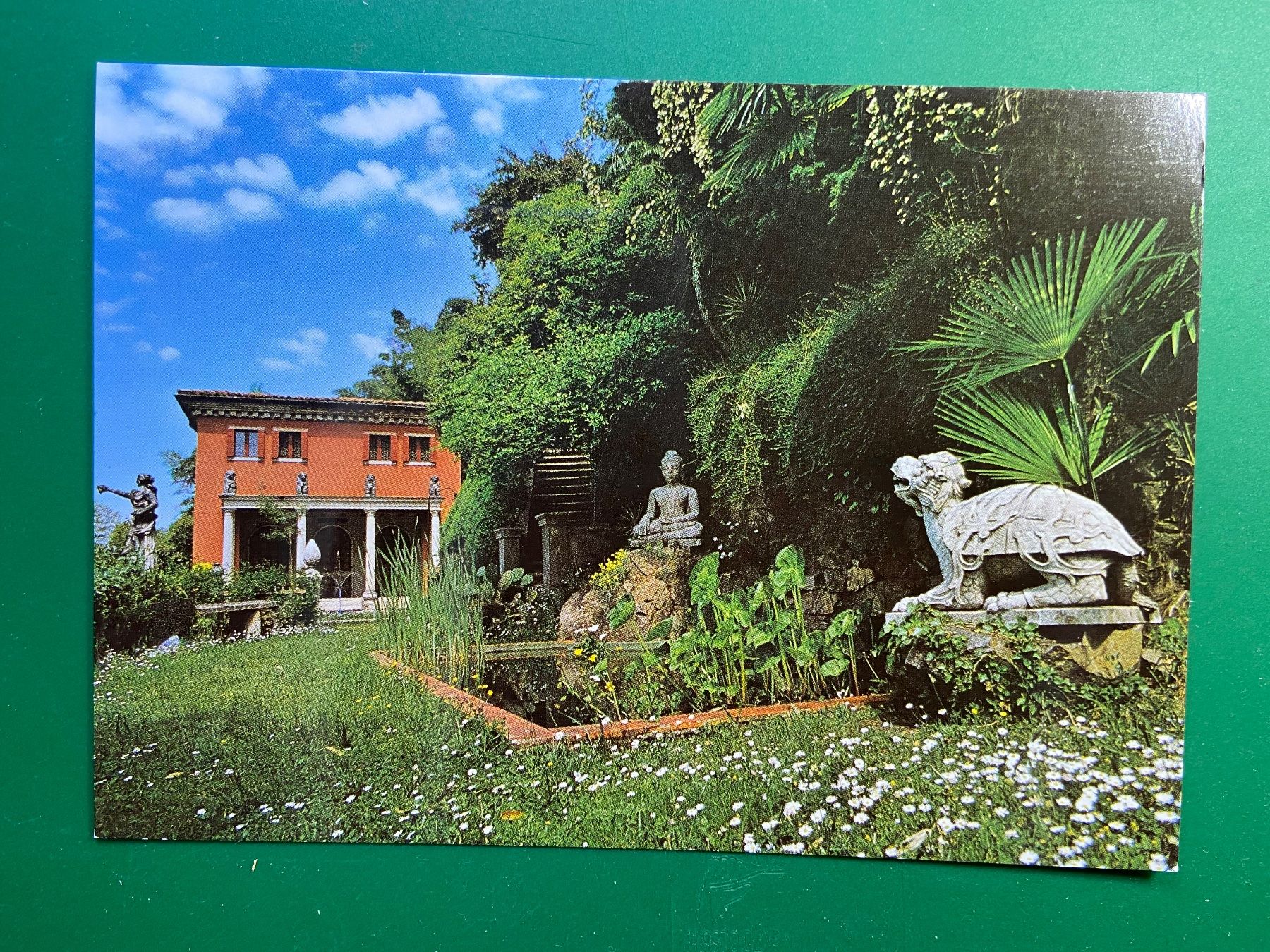 Cartoline postali: Parco Scherrer - Morcote - Palazzina – Usato da Steg VS venduto da _vinci_