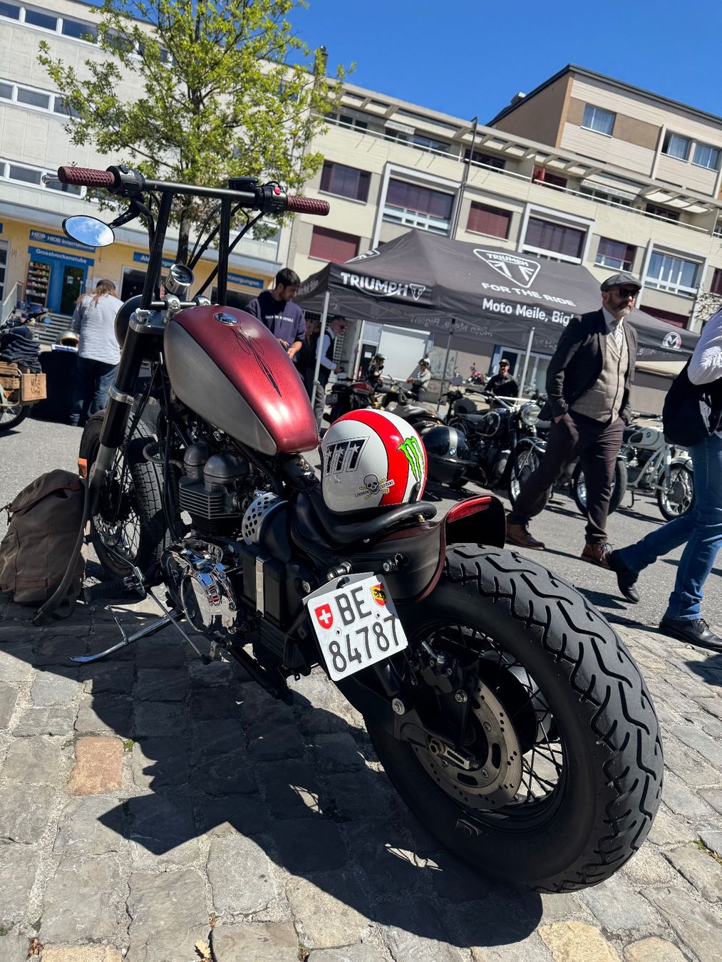 Triumph Chopper: Triumph America Oldschool Bobber – Usato da Rüfenacht BE venduto da 49seven 4